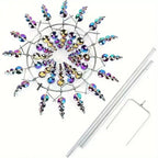 Jeweled-Style Garden Wind Spinner